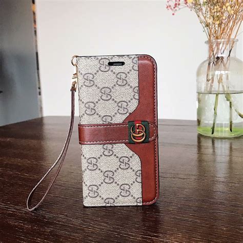 iphone x wallet case gucci|Gucci iPhone 11 folio case.